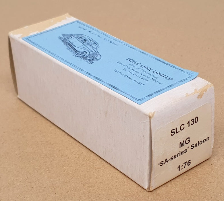 Scale Link Ltd 1/76 Scale Unbuilt Kit SLC130 - MG SA Series 2.5L Saloon ...