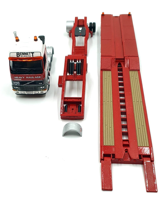 Corgi 1/50 Scale CC12404 - Volvo Jeep Dolly & King Trailer - Chris Bennett