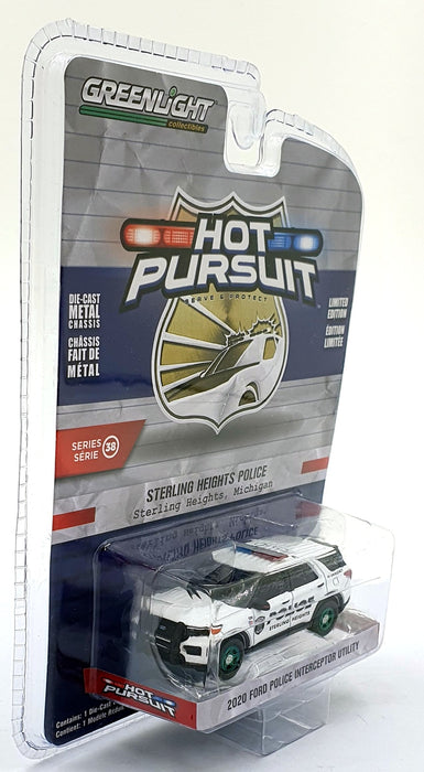 Greenlight 1/64 Scale 42960-E - 2020 Ford Police Interceptor Utility