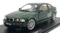 Solido 1/18 Scale S1806507 - 2000 BMW E46 M3 - Oxford Green