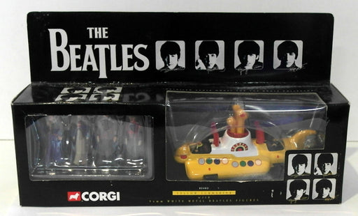 Corgi Diecast 05403 - The Beatles Yellow Submarine - With 4 White Metal Figures