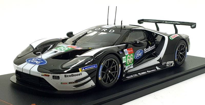 Ixo 1/18 Scale Diecast FGT18105 - Ford GT #66 24h Le Mans 2019 - Black