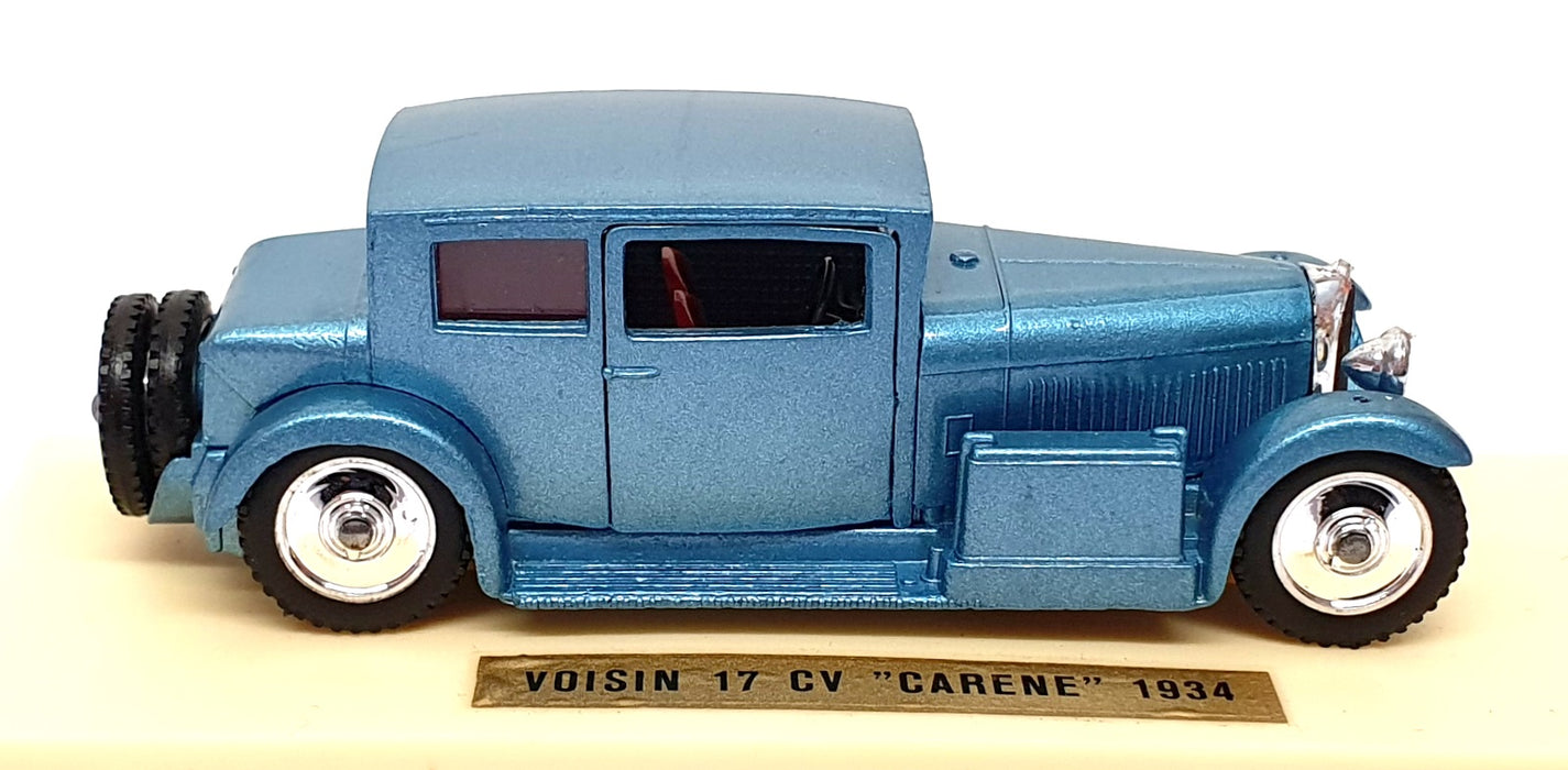 Solido 1/43 Scale Diecast 144 - 1934 Voisin 17CV Carene - Met. Lt. Blue