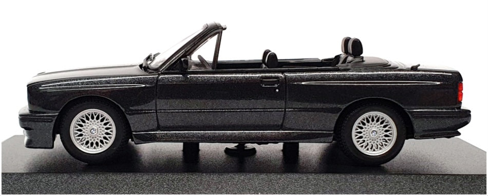 Maxichamps 1/43 Scale 940 020334 - 1988 BMW M3 Cabriolet (E30) - Met Black