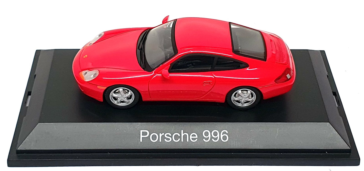 Schuco 1/43 Scale Diecast 04341 - Porsche 996 - Red