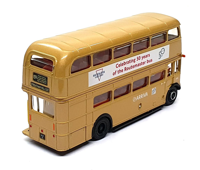 EFE 1/76 Scale 15632A - AEC RM Routemaster Bus 50th Ann. Arriva Rt. 159 - Gold
