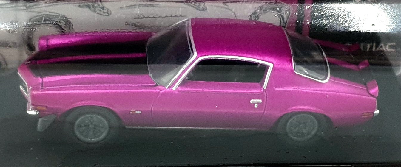 Castline M2 Machines 1/64 Scale R53 - 1970 Chevrolet Camaro Z/28 RS - Pink/Black