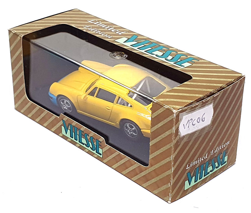 Vitesse 1/43 Scale VPC06 - Porsche Carrera + Race Decals - Yellow/Blue