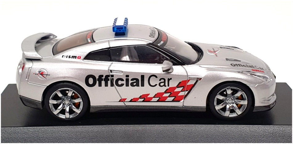 Corgi 1/43 Scale 03741PF - Nissan GT-R (R35) Official Car Fuji Speedway - Silver