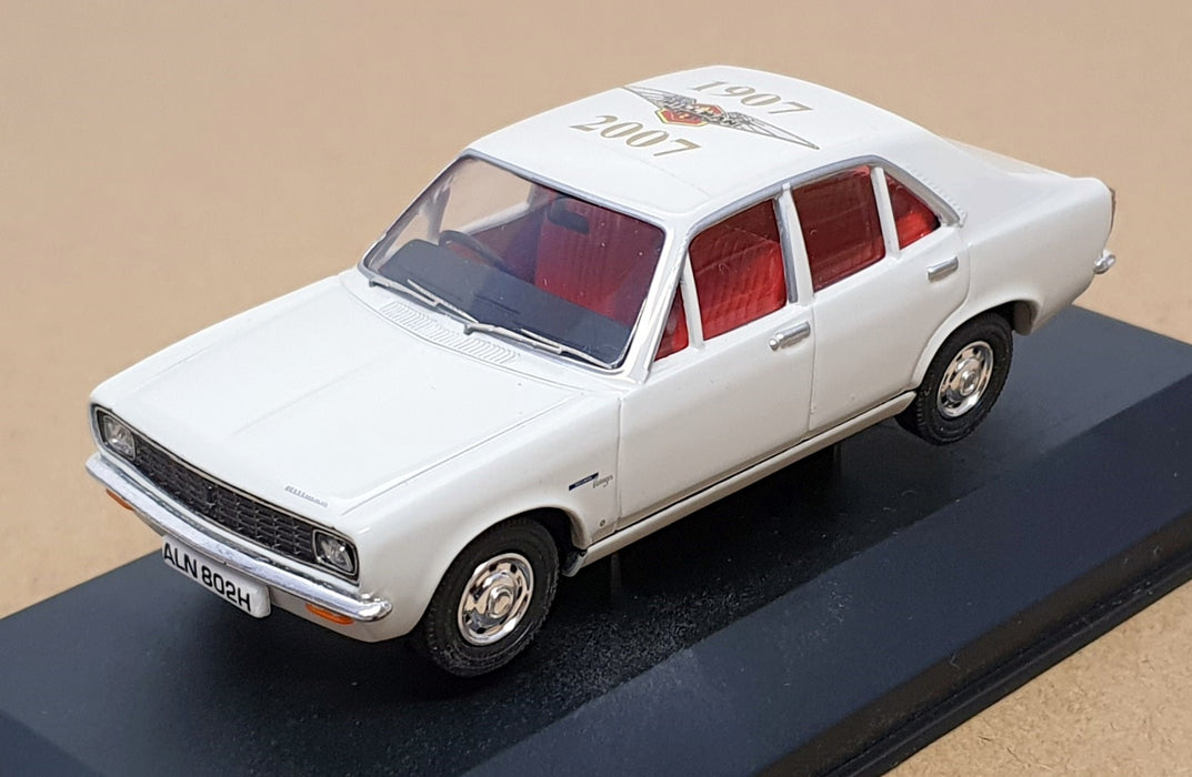 Vanguards 1/43 Scale VA10401 - Hillman Avenger 1907-2007 REWORKED - Polar White