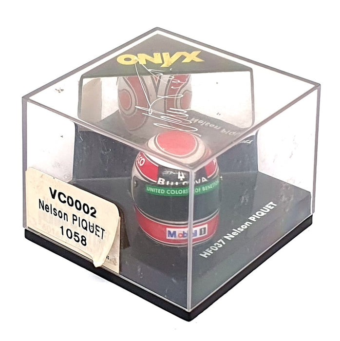 Onyx 1/12 Scale Diecast VC0002 - F1 Helmet Nelson Piquet