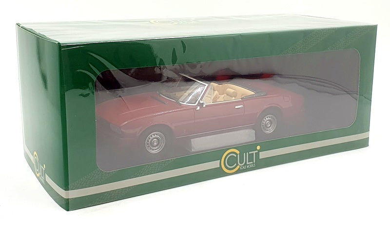 Cult 1/18 Scale Resin CML192-1 - 1983 Peugeot 504 Cabriolet - Red