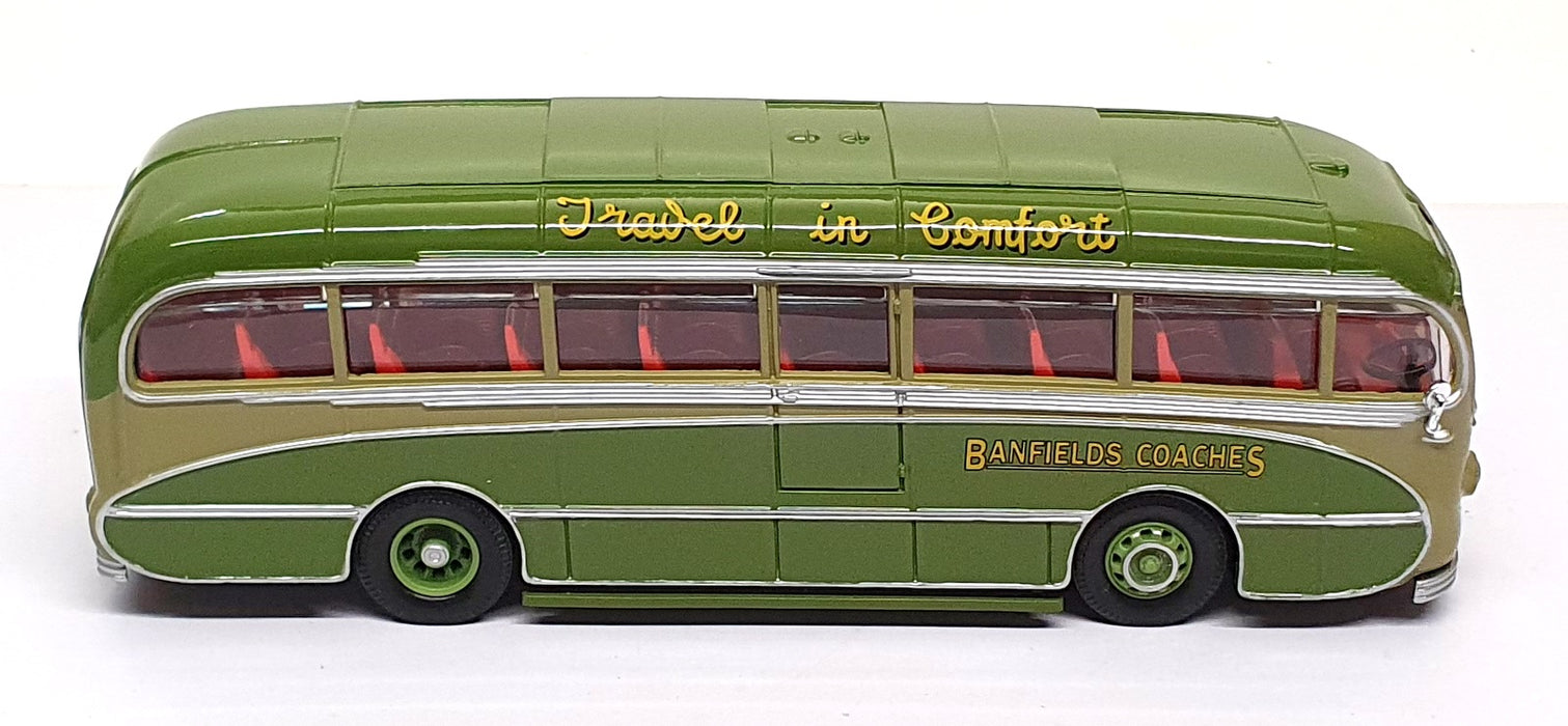 Corgi 1/50 Scale 97179 - Burlingham Seagull Coach Banfields Coaches - Green