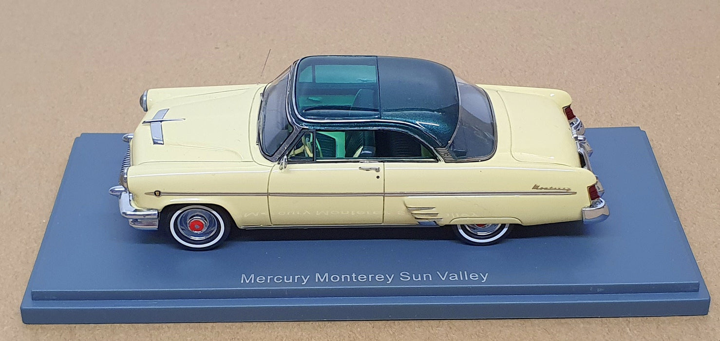 Neo 1/43 Scale NEO44056 - 1954 Mercury Monterey Sun Valley - Yellow