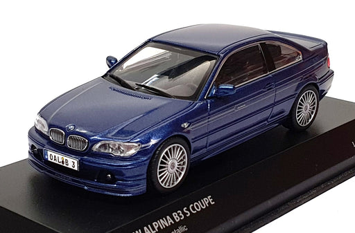 Kyosho 1/43 Scale 03431BL - BMW Alpina B3 S Coupe - Met. Blue