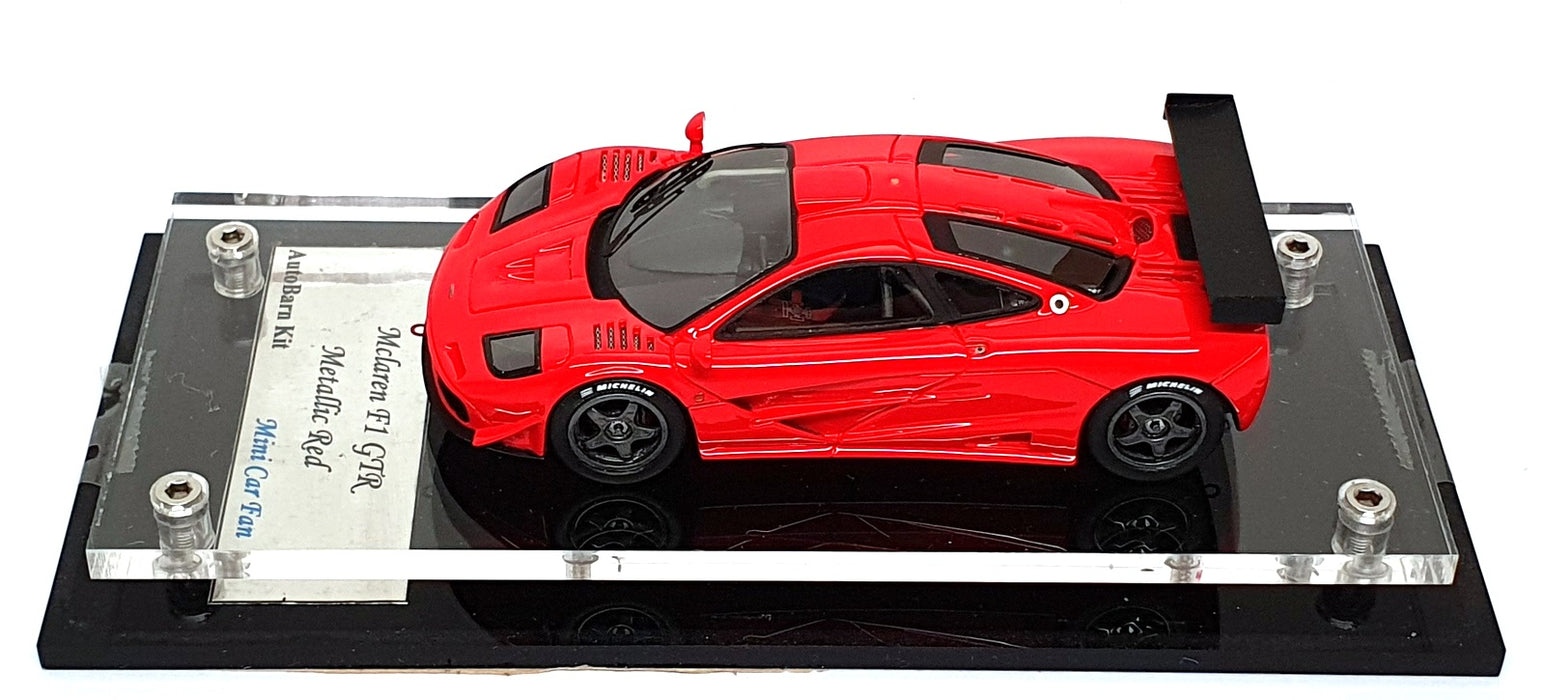 Autobarn Models 1/43 Scale AB914R - McLaren F1 GTR - Met. Red
