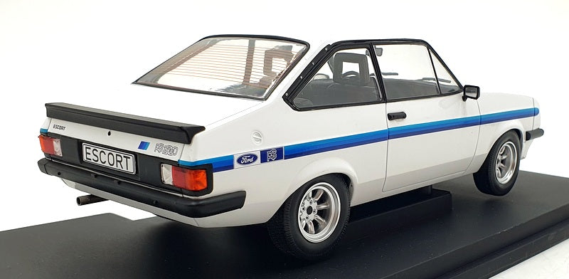 Model Car Group 1/18 Scale Diecast MCG18439 - Ford Escort MKII RSA 2000 - White