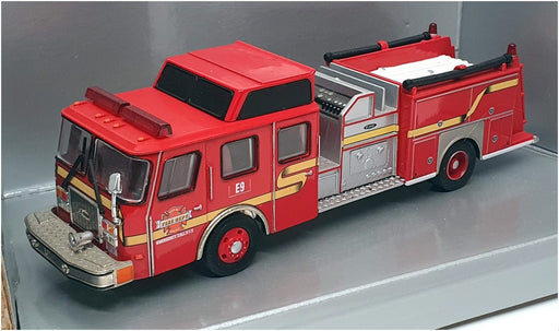 Corgi 1/50 Scale 54802 - E-One Top Mount Fire Engine Seattle Fire Dept. - Red