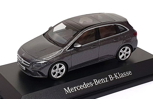 Herpa 1/43 Scale Diecast B6 696 0456 - Mercedes Benz B-Class - Mountain Grey