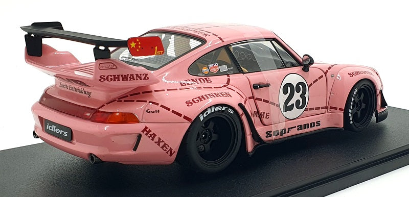Solido 1/18 Scale Diecast S1808503 - Porsche RWB Sopranos #23 2020 - Pink