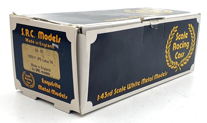 S.R.C. Models 1/43 Scale Unbuilt Kit 24-91 - 1978 F1 JPS Lotus 79