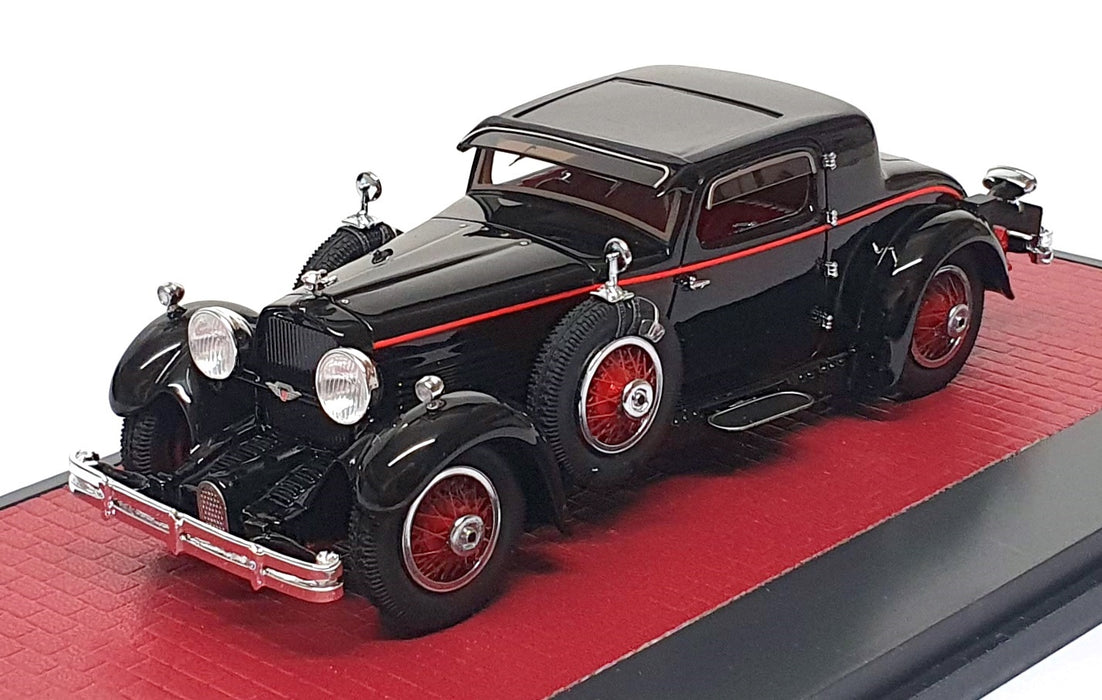 Matrix 1/43 Scale MX41804-051 - 1930 Stutz Model M Supercharged - Black