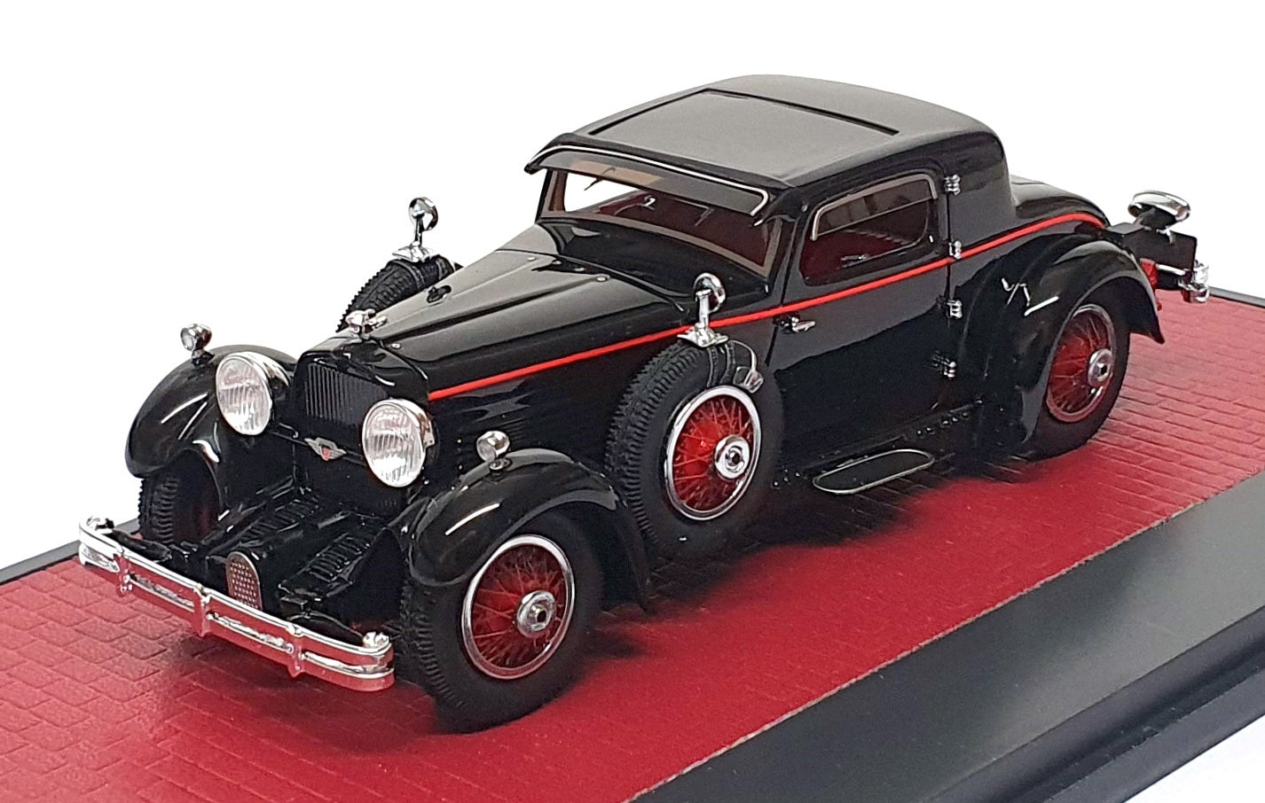 Matrix 1/43 Scale MX41804-051 - 1930 Stutz Model M Supercharged - Black