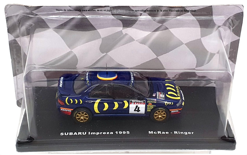Altaya 1/43 Scale G1O3M004 - Subaru Impreza 1995 - #4 McRae/Ringer