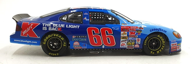 Action 1/24 Scale 101552 - Ford Taurus 2001 NASCAR #66 Blue Light - Bodine