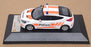 PremiumX 1/43 Scale PRD272 - 2012 Hyundai Veloster Swiss Polizei - White/Orange