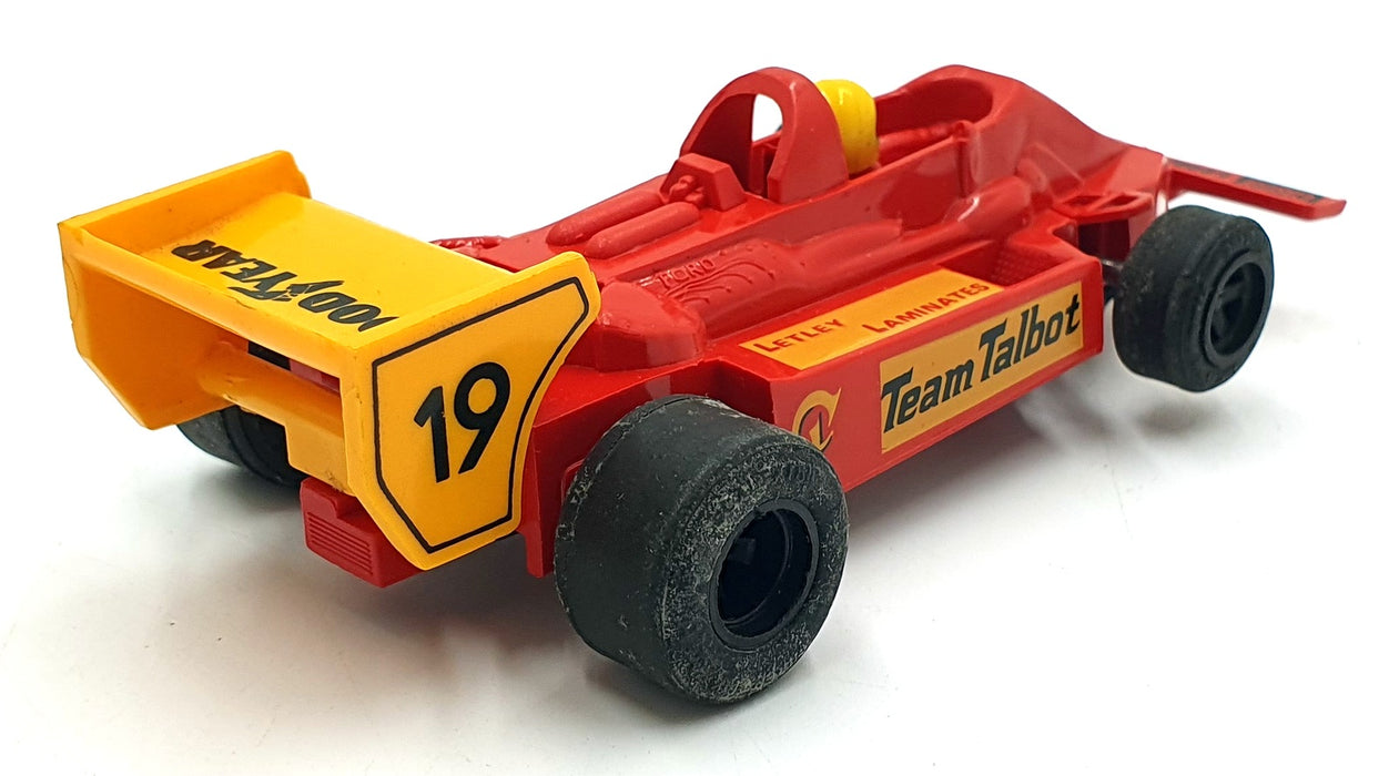Scalextric 1/32 Scale Slotcar C102 - Team Talbot #19 - Yellow Helmet
