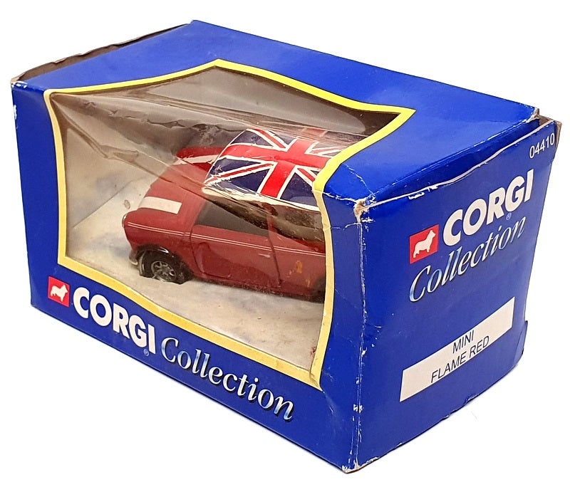 Corgi 1/36 Scale Diecast 04410 - Mini - Red/Union Jack Roof