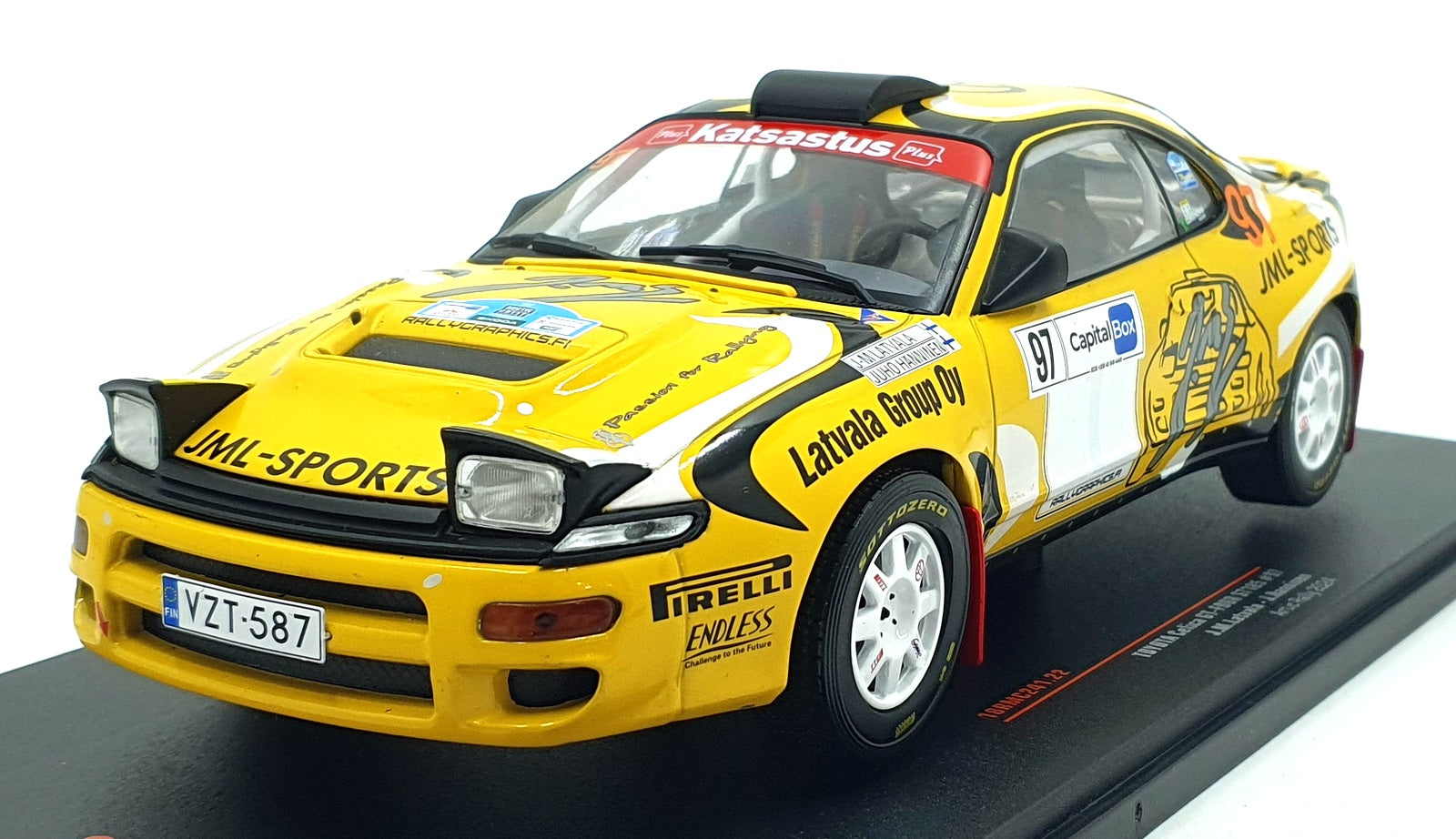 IXO 1/18 Scale 18RMC241.22 - Toyota Celica GT-Four ST 185 #97 Artic Rally 2024