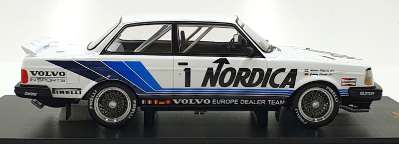 IXO Models 1/18 Scale 18RMC087 Volvo 240 Turbo ETCC Brunn 1986 #1 Cecotto