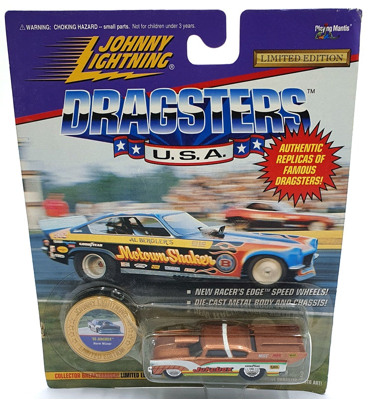 Johnny Lightning 1/64 Scale 320-130 Dragsters USA 1955 JukeBox - Norm Wizner