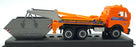 Cararama 1/60 Scale 10005A - Mercedes-Benz Construction Truck with Skip - Orange