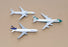Herpa 1/1000 Scale 570329 - 3 Piece Boeing Cargo Set AeroLogic Jade Lufthansa