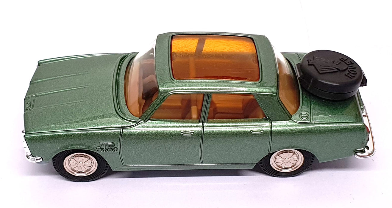 Corgi Toys 275 Reissue CD54321040 - Rover 2000 TC Take Off Wheels - Met. Green