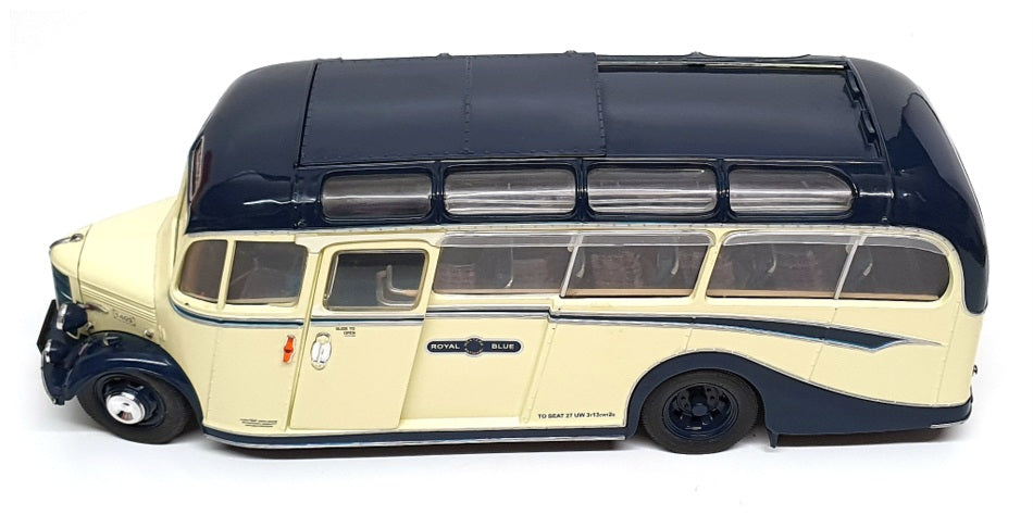 Original Classics 1/24 Scale 1409 - Bedford Duple OB Coach - Royal Blue