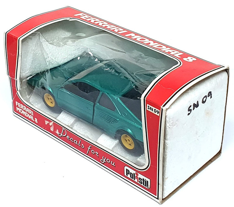 Polistil 1/25 Scale Diecast SN 09 - Ferrari Mondial 8 - Met. Green