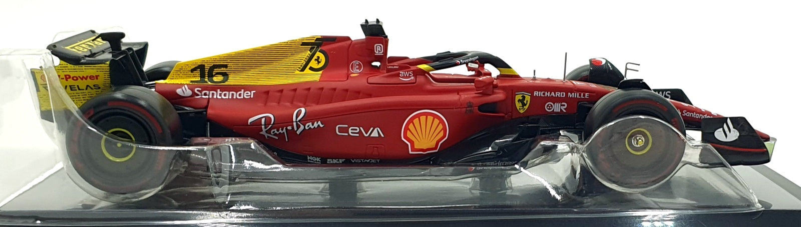 Altaya 1/24 Scale Diecast AT2001I - F1 Ferrari F1-75 #16 Charles Leclerc 2022