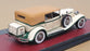Matrix 1/43 Scale MX40307-012 - 1931 Cord L-29 Phaeton Sedan - White/Green