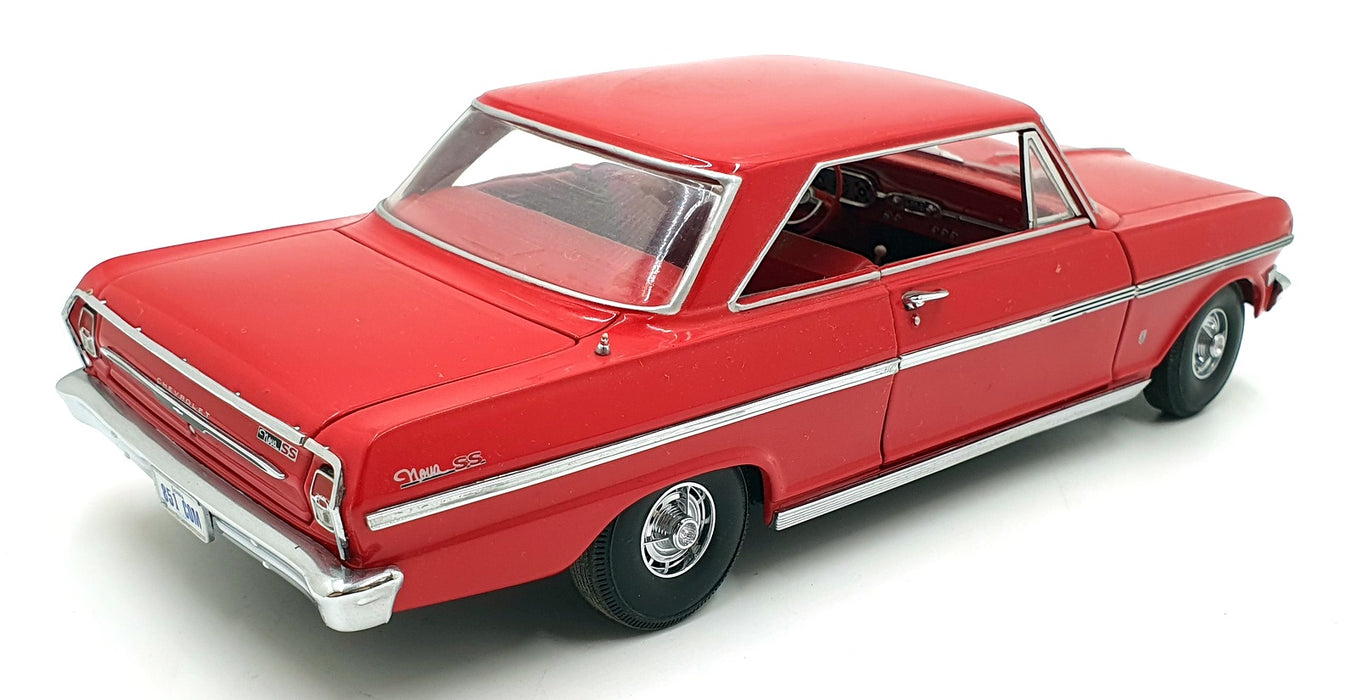 Sun Star 1/18 Scale Diecast 12226G - 1963 Chevrolet Nova SS - Met Red