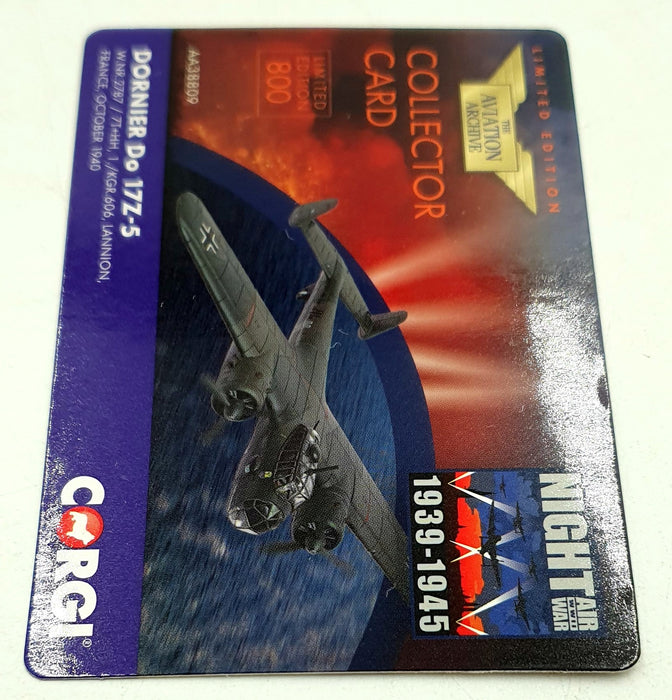 Corgi 1/72 Scale AA38809 - Dornier Do 17Z-5 Aircraft France October 1940