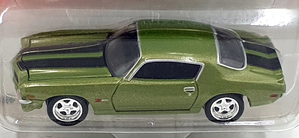 Johnny Lightning 1/64 Scale 992-01 - 1970 Chevrolet Camaro RS/Z28 - Green/Black
