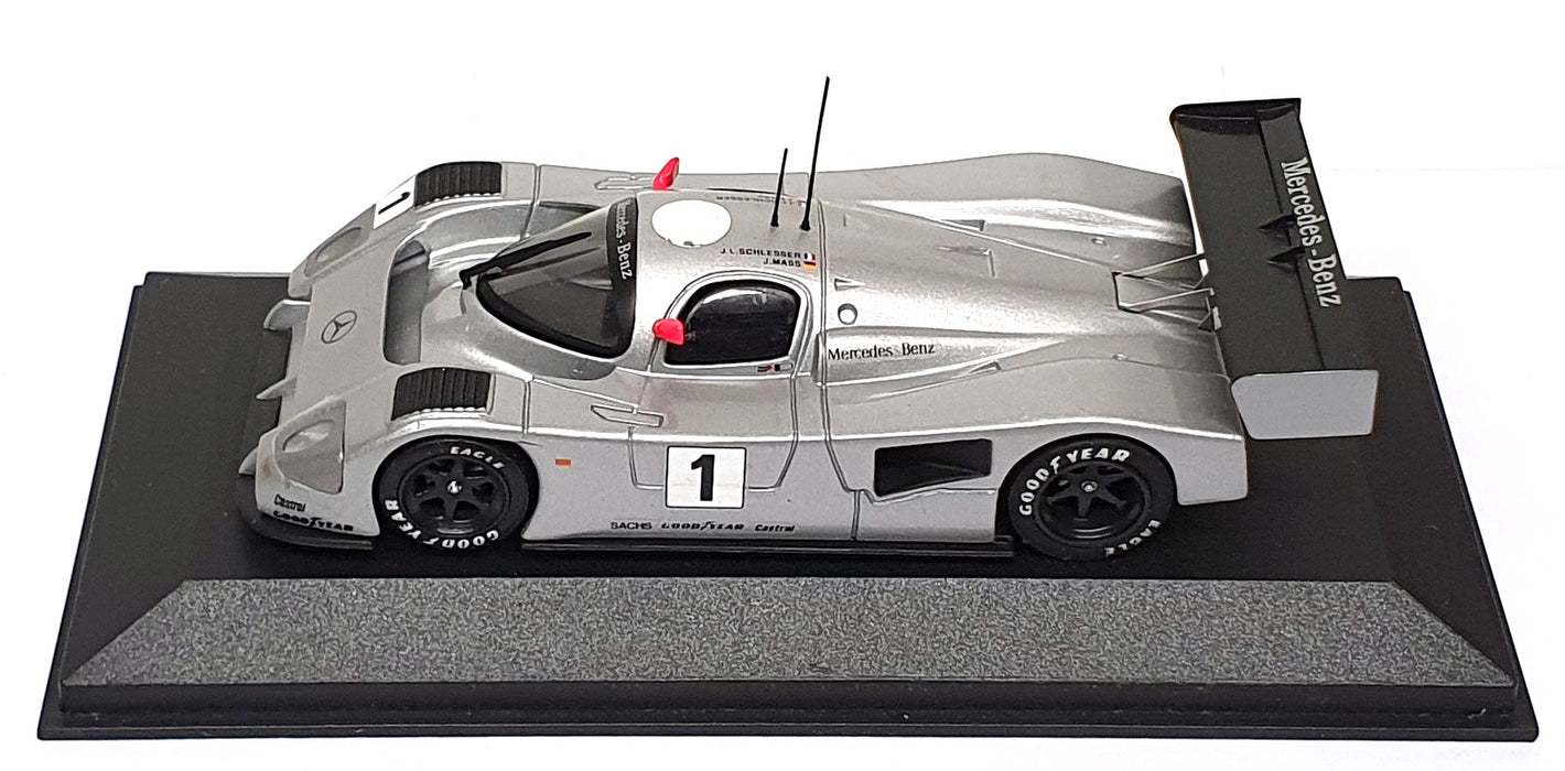 Max Models 1/43 Scale 1291 - Mercedes C291 #1 Schlesser/Mass - Silver