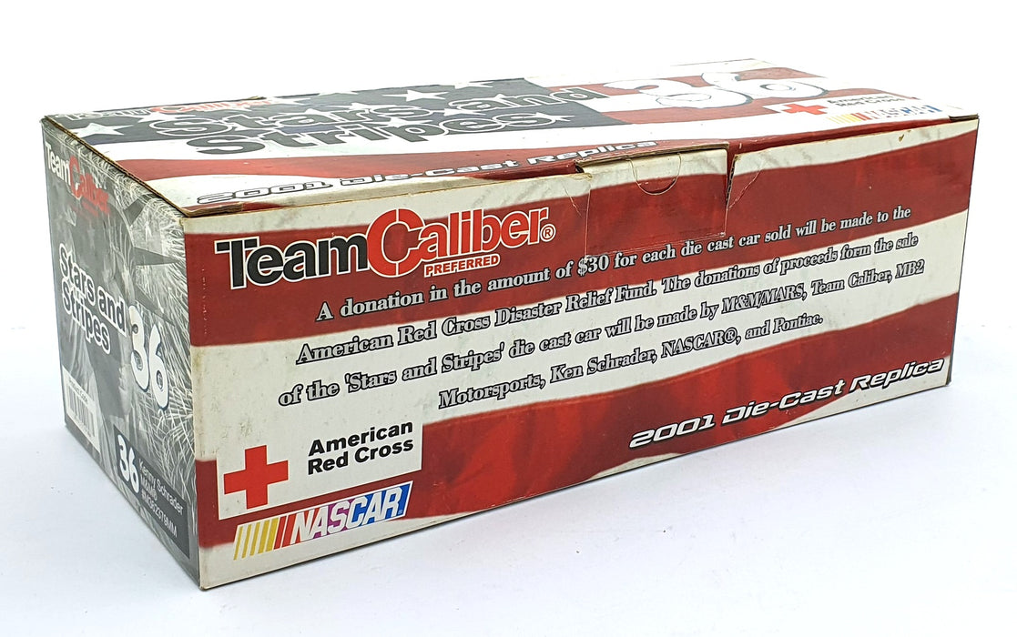 Team Caliber 1/24 Scale M362379MM - 2001 Pontiac NASCAR #36 Stars and Stripes