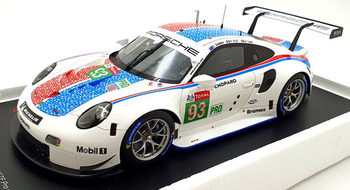 Spark 1/18 Scale 18S436 - Porsche 911 RSR #93 LMGTE Le Mans 2019 Bamber