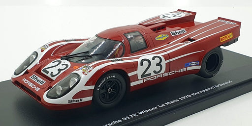 KK Scale 1/18 Scale KKDC181261 1970 Porsche 917K Winner Le Mans Herrmann #23 Red