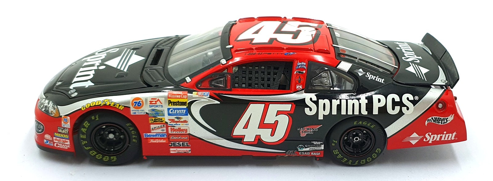 Team Caliber 1/24 Scale O452049SP - 2001 Dodge #45 Sprint NASCAR - Kyle Petty